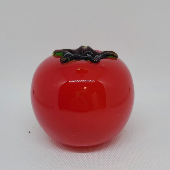 Art Glass Tomato - Picture 2 of 3